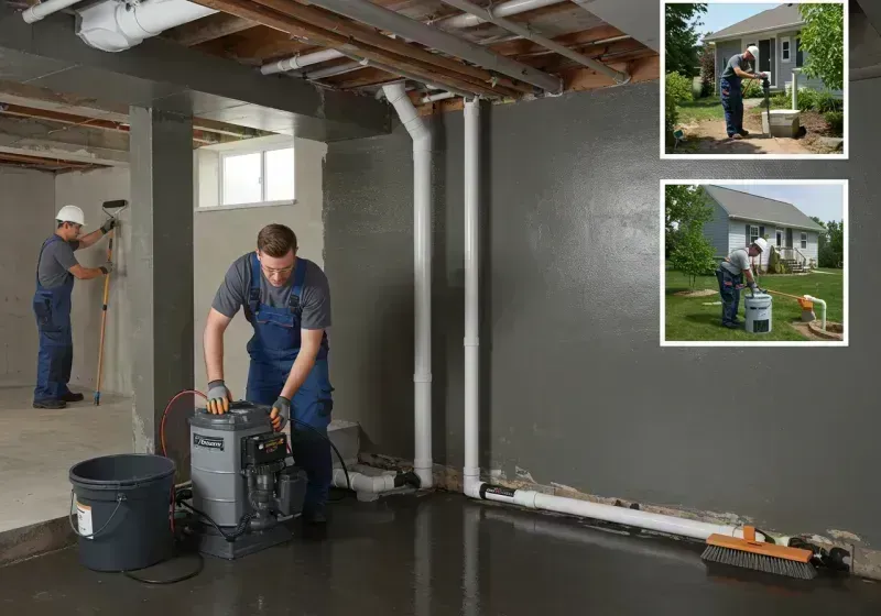 Basement Waterproofing and Flood Prevention process in Hewlett, NY